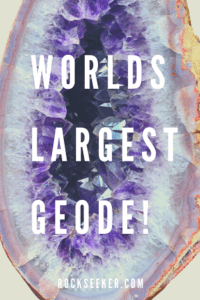 The Worlds Largest Geode (And How It Was Found!) - Rock Seeker