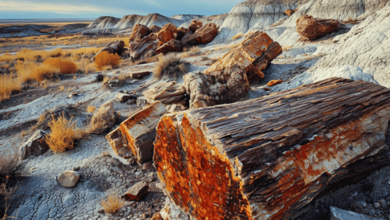 large petrified forest