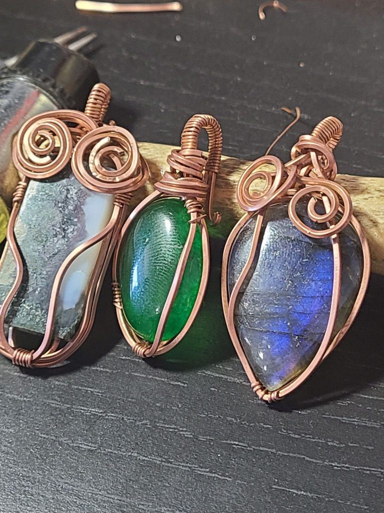 copper wire art techniques