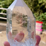 clear quartz crystal gemstone