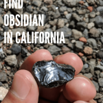 where to find obsidian in california