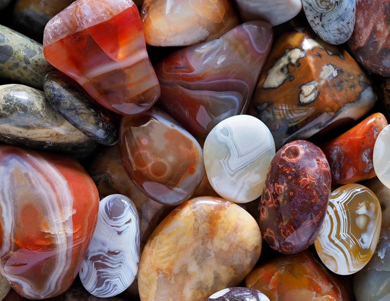 how to clean agates