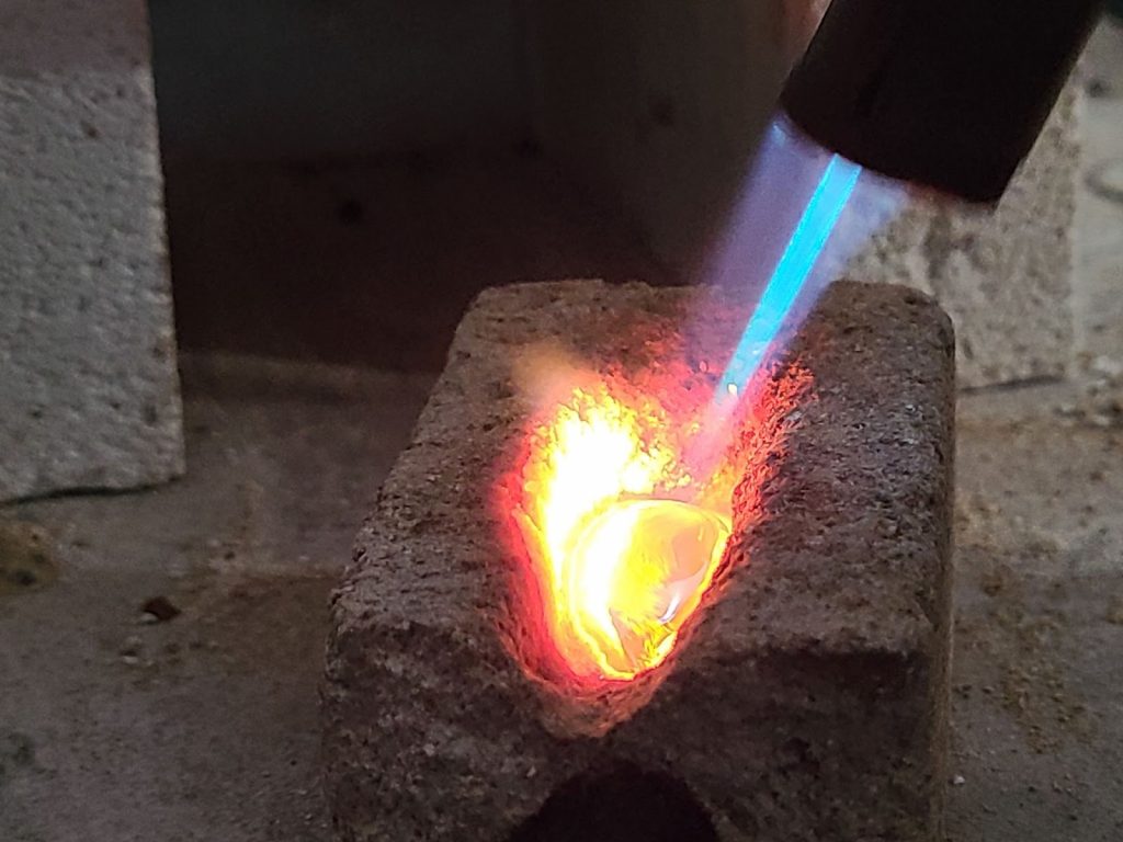 Protecting Yourself From Hot Metal silversmithing