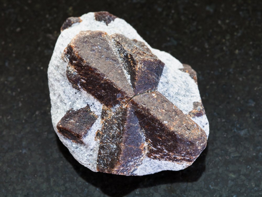 staurolite is a mineral that can be found in the state of montana