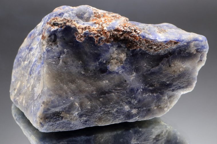 raw sodalite mineral stone