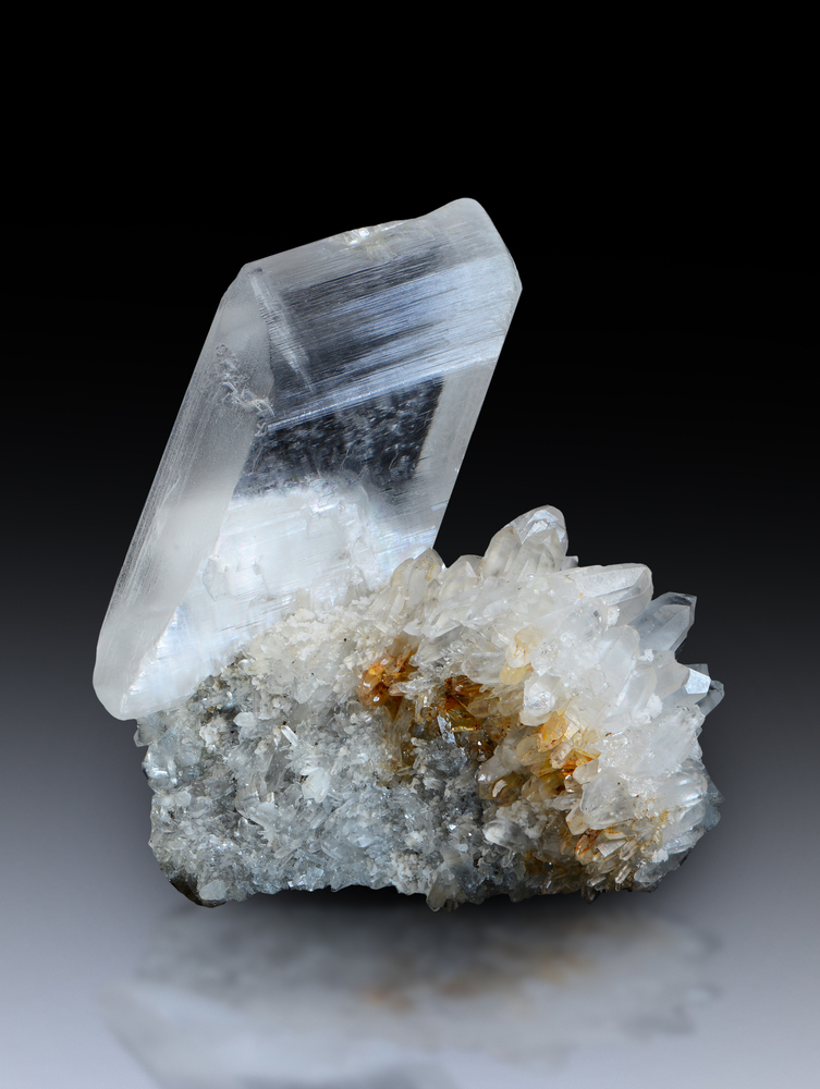 raw selenite crystal