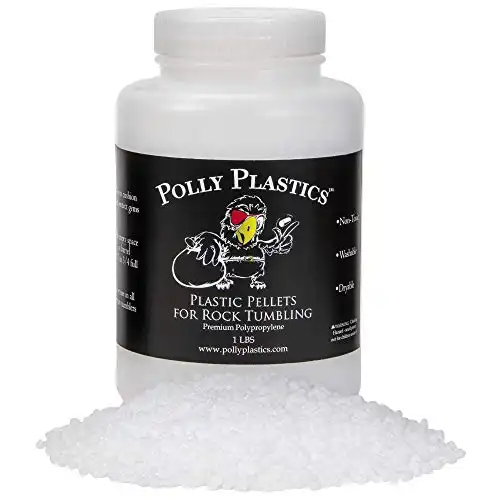 Polly Plastics Polypropylene Plastic Poly Pellets Rock Tumbling Media Rock Tumbler Filler Beads