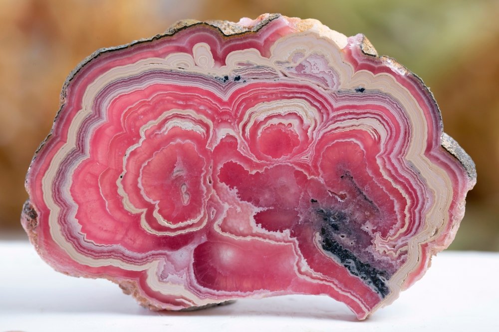 Rhodochrosite in massive banded form