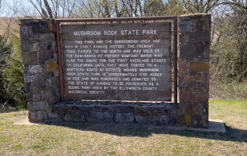 history of mushroom rock state park