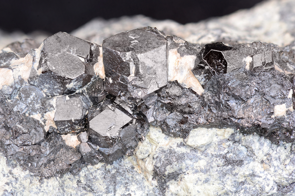 Rare cubic form of magnetite