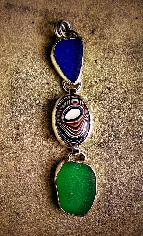 fordite and beach glass