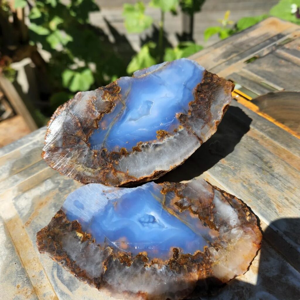 large Ellensburg Blue Agate 