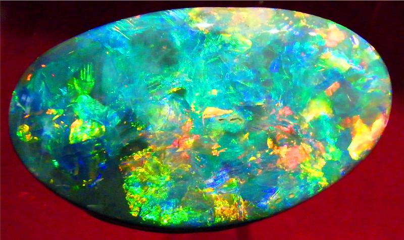 Aurora Australis opal