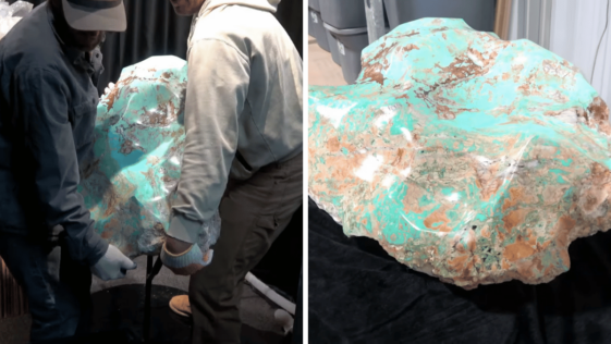 largest turquoise stone in united states